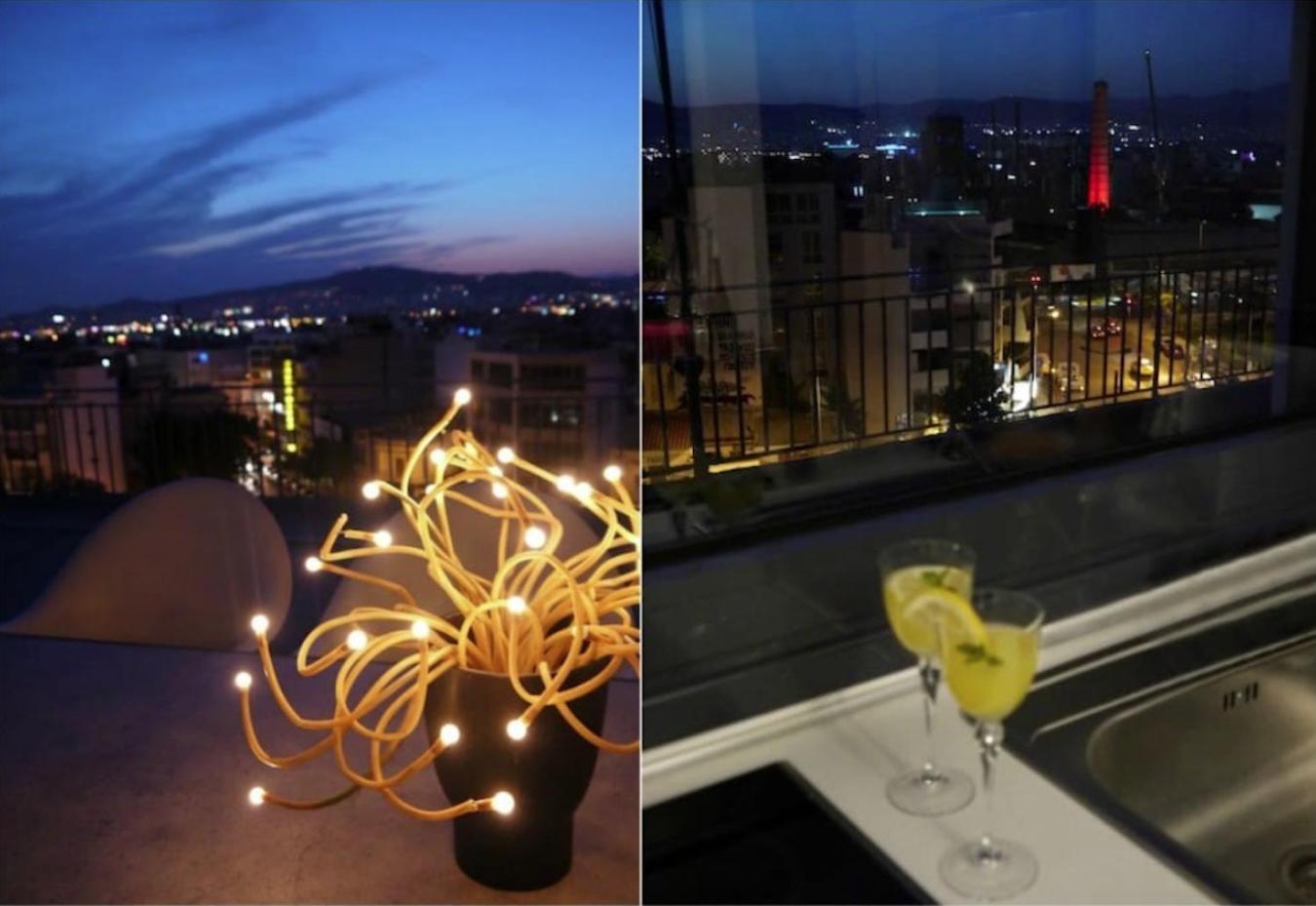 Stylish Penthouse With Acropolis And 360 View Lägenhet Aten Exteriör bild