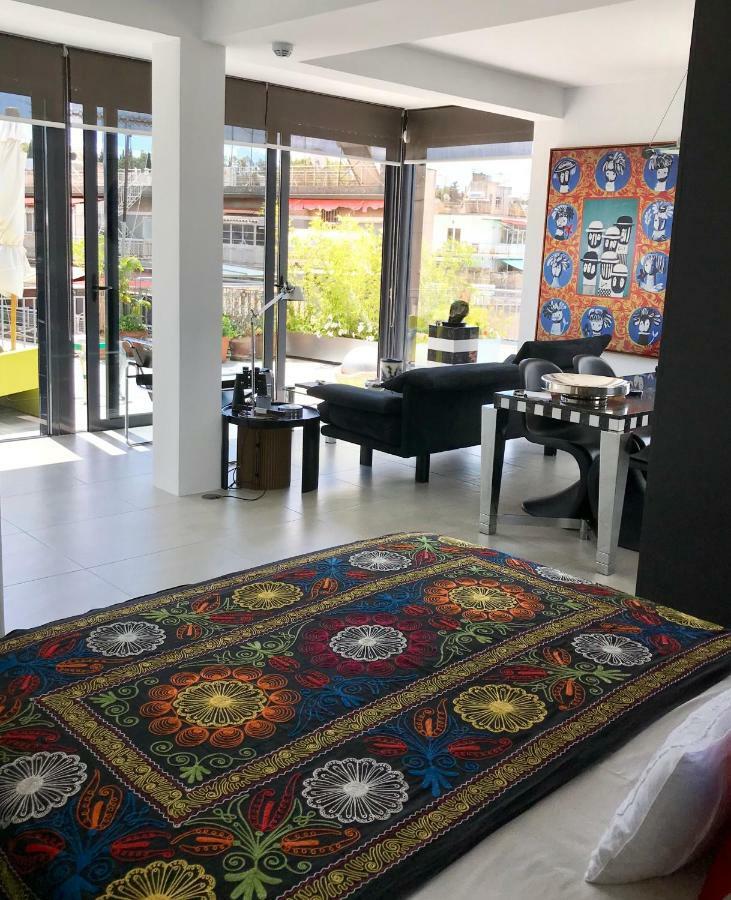 Stylish Penthouse With Acropolis And 360 View Lägenhet Aten Exteriör bild